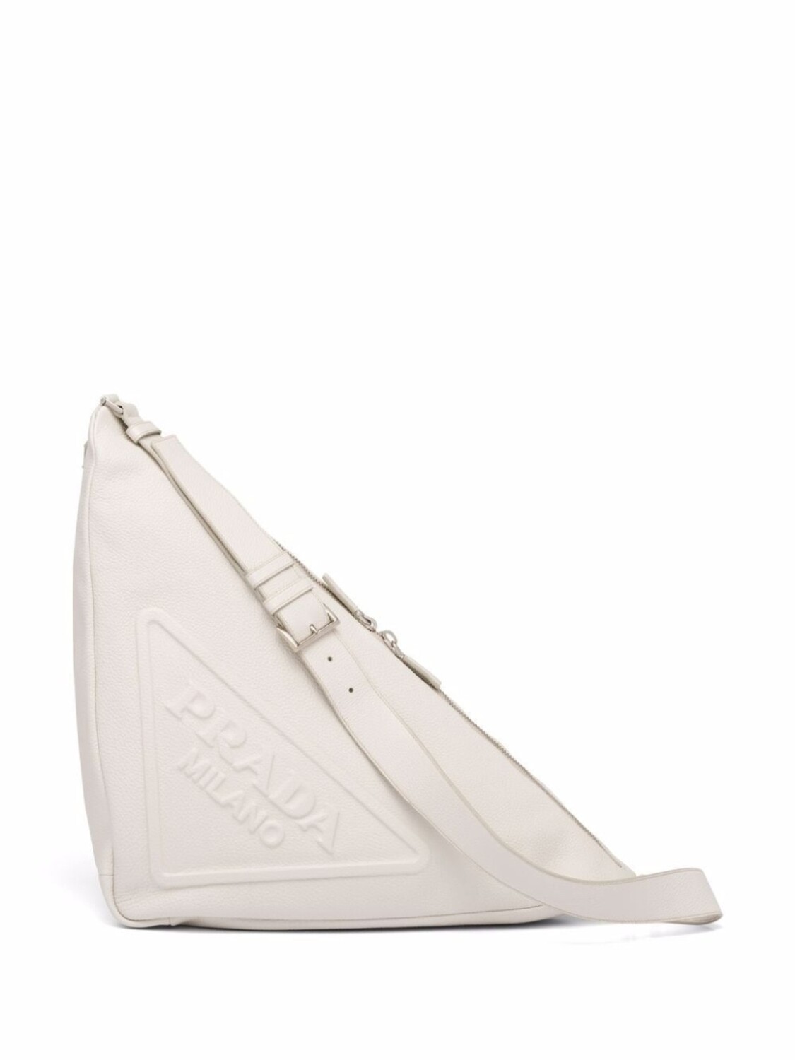 

Prada сумка на плечо Triangle, белый