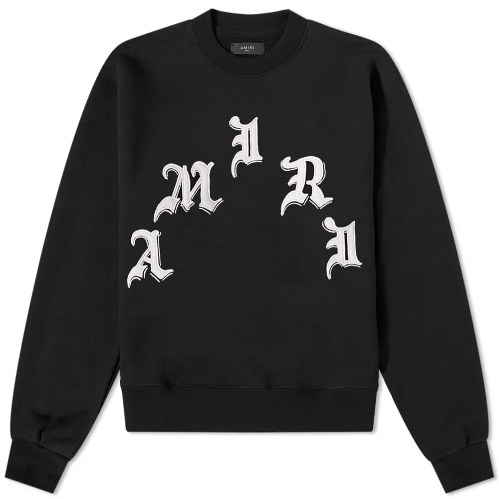 

Толстовка AMIRI Wes Lang Reaper Crew Sweat, Черный