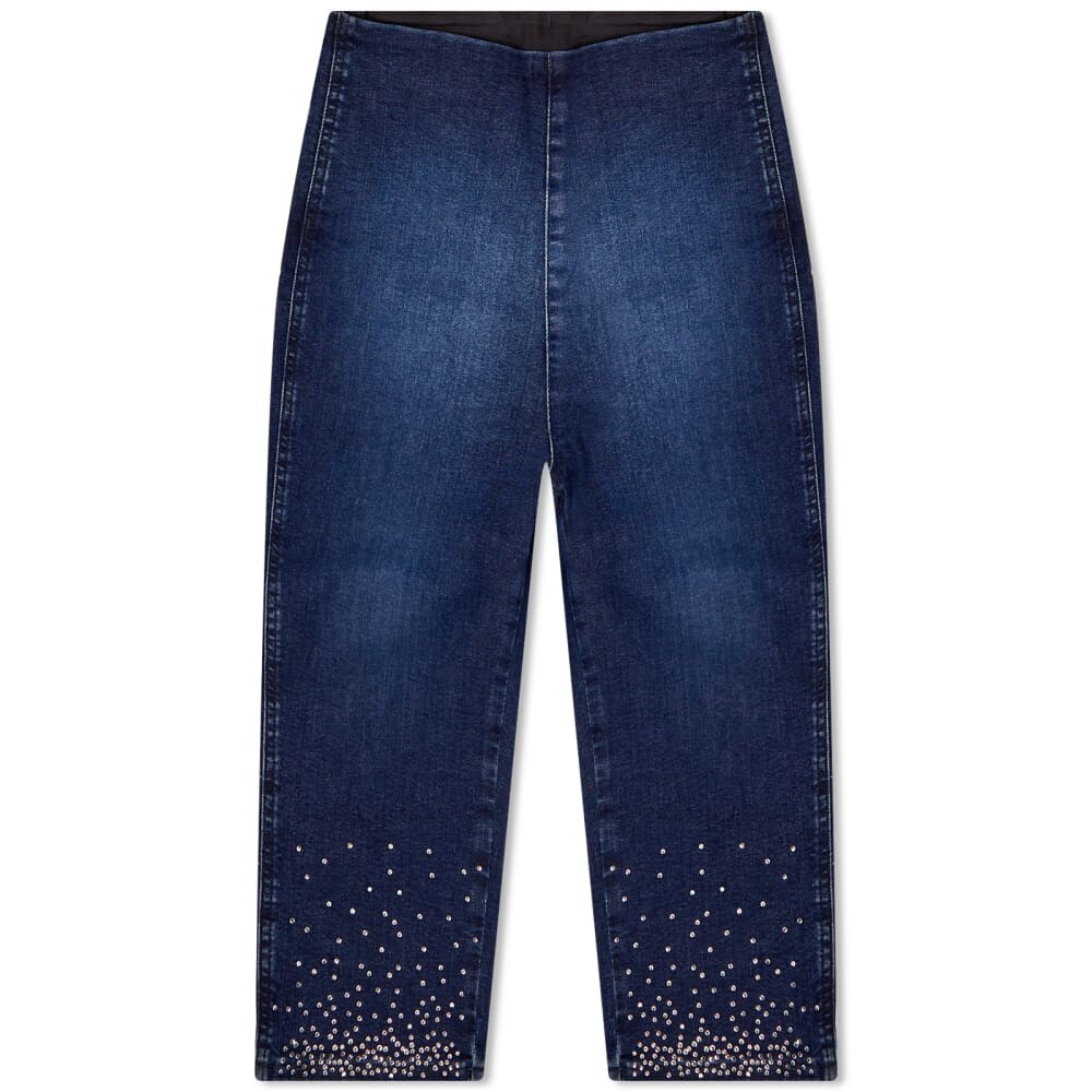 

Леггинсы AVAVAV Dollar Embellished Capri Denim Legging