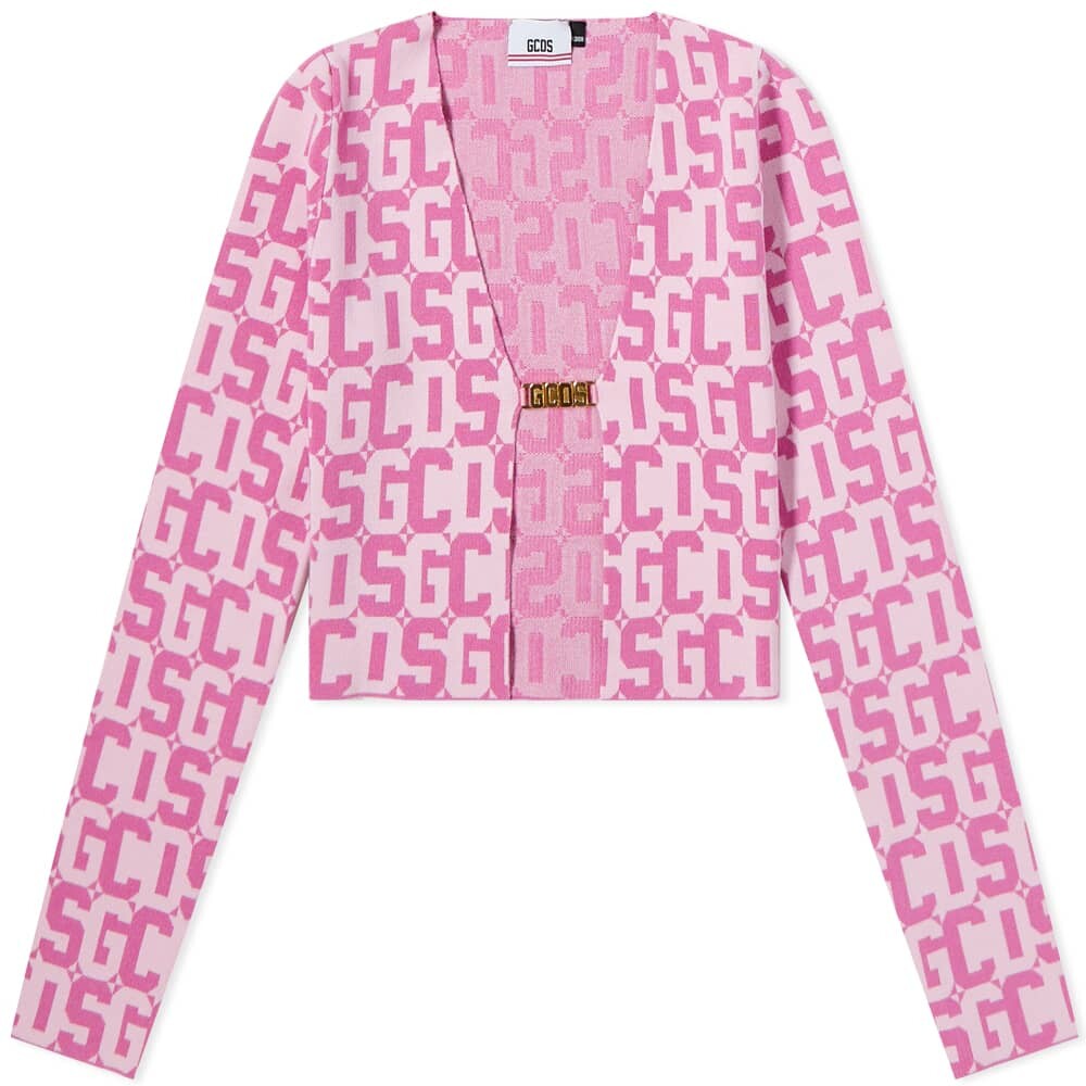 

Джемпер GCDS Monogram Clip Mini Cardigan, Розовый