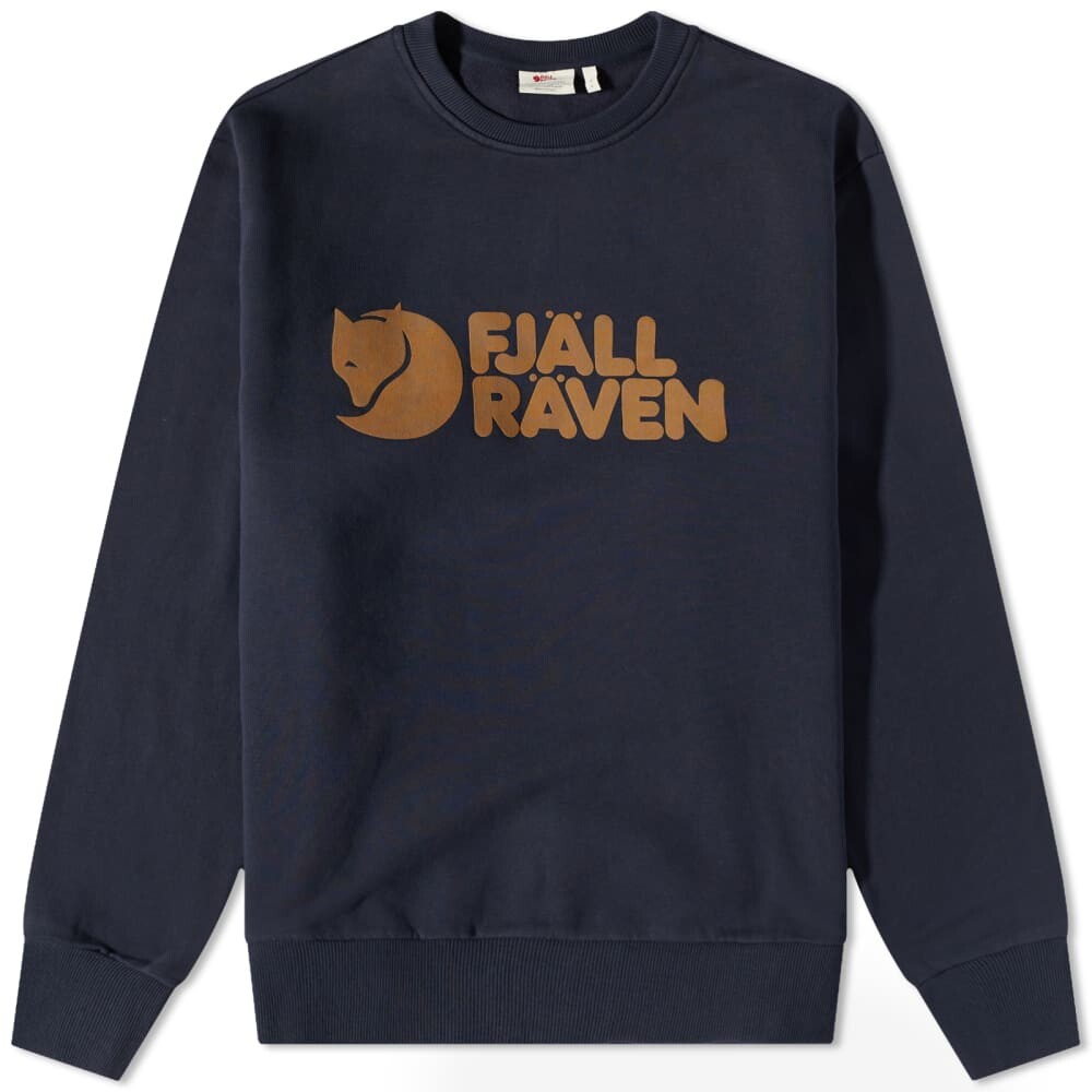 

Толстовка Fjallraven Logo Crew Sweat, Серый