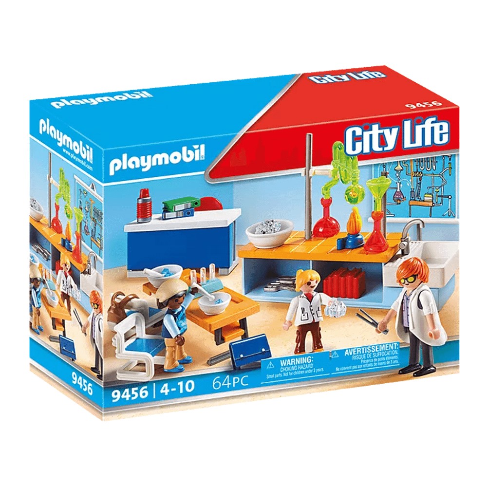 Конструктор Playmobil 9456 Школа Класс химии – заказать по выгодной цене  из-за рубежа в «CDEK.Shopping»