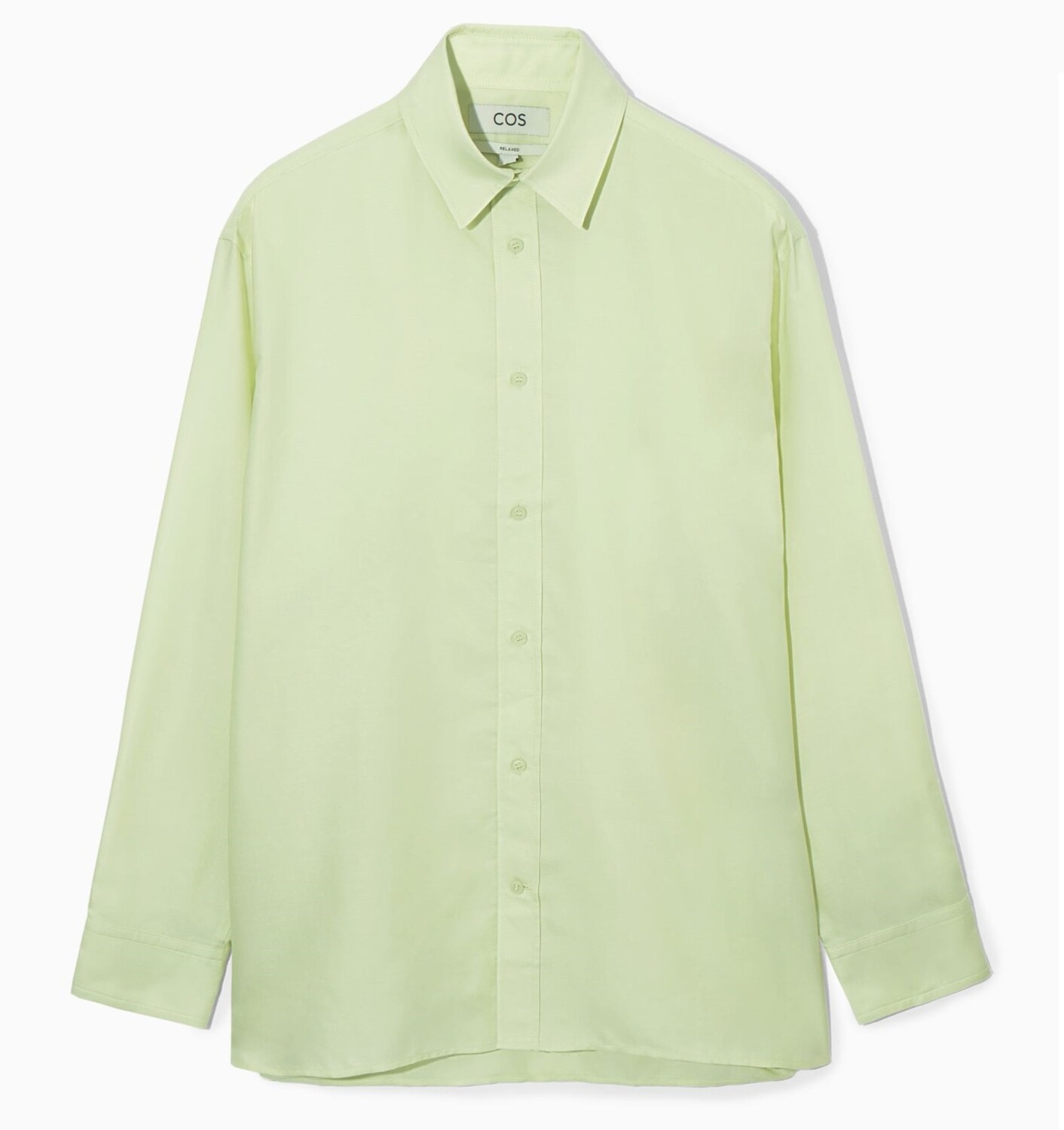 

Рубашка Cos Lightweight Twill, светло-зеленый