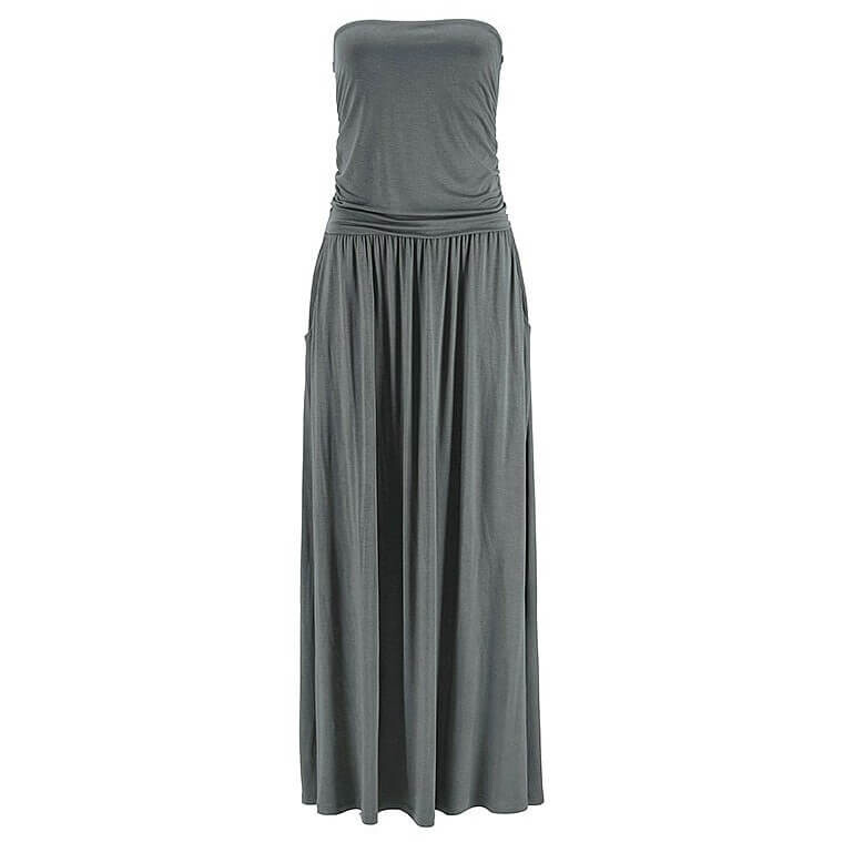 

Платье Lascana Strapless Maxi, хаки