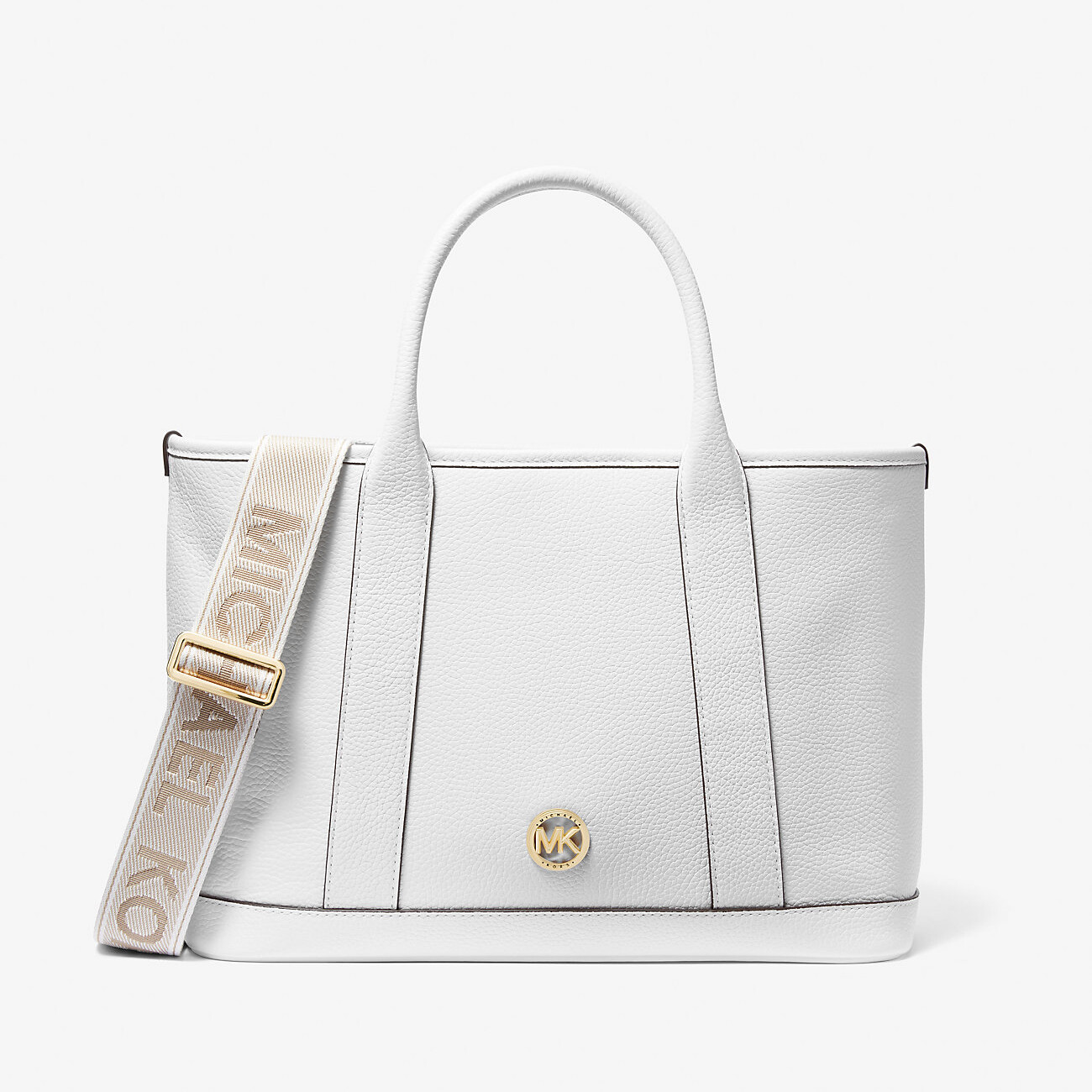 

Сумка Michael Michael Kors Luisa Medium Pebbled Leather, белый