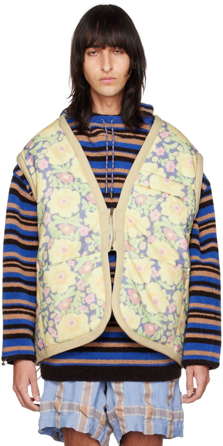 

Желтый жилет Le Papier 'Le Gilet Pino' Jacquemus