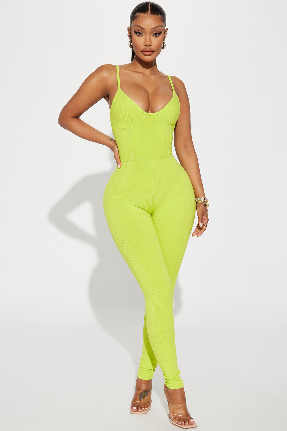 

Комбинезон Fashion Nova P2500JC56, лаймовый