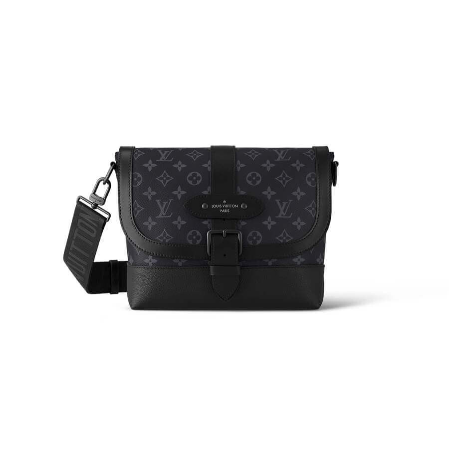 

Сумка Louis Vuitton Saumur Messenger, черный