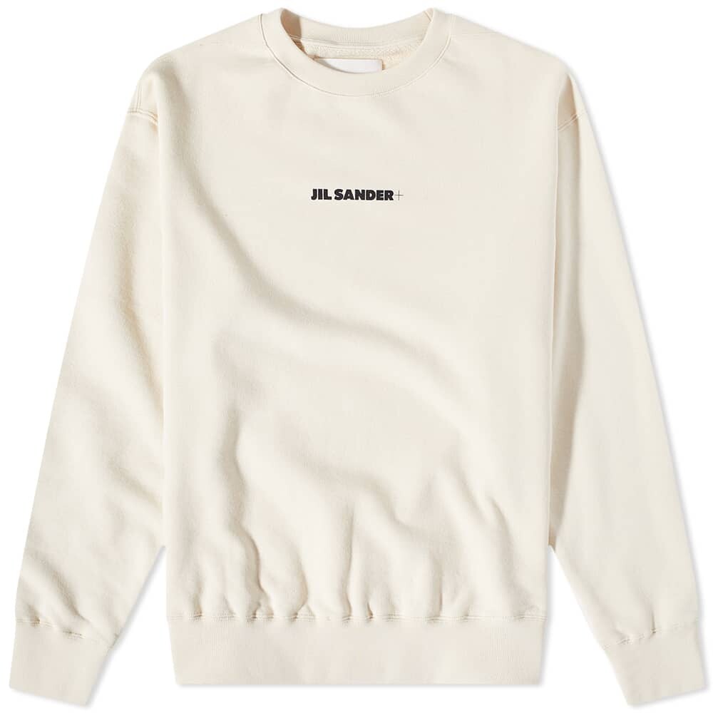 

Толстовка Jil Sander Plus Logo Crew Sweat, Белый