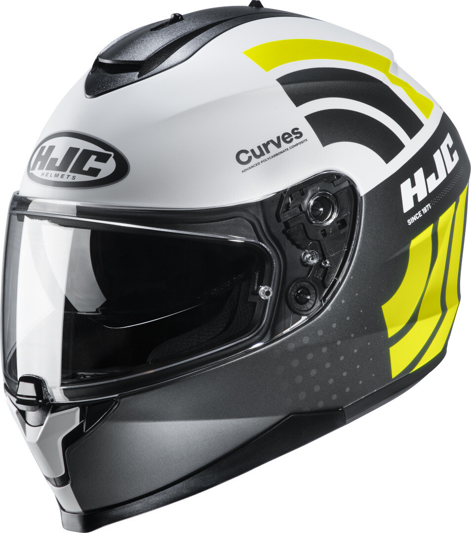 

Шлем HJC C70 Curves, черный/белый