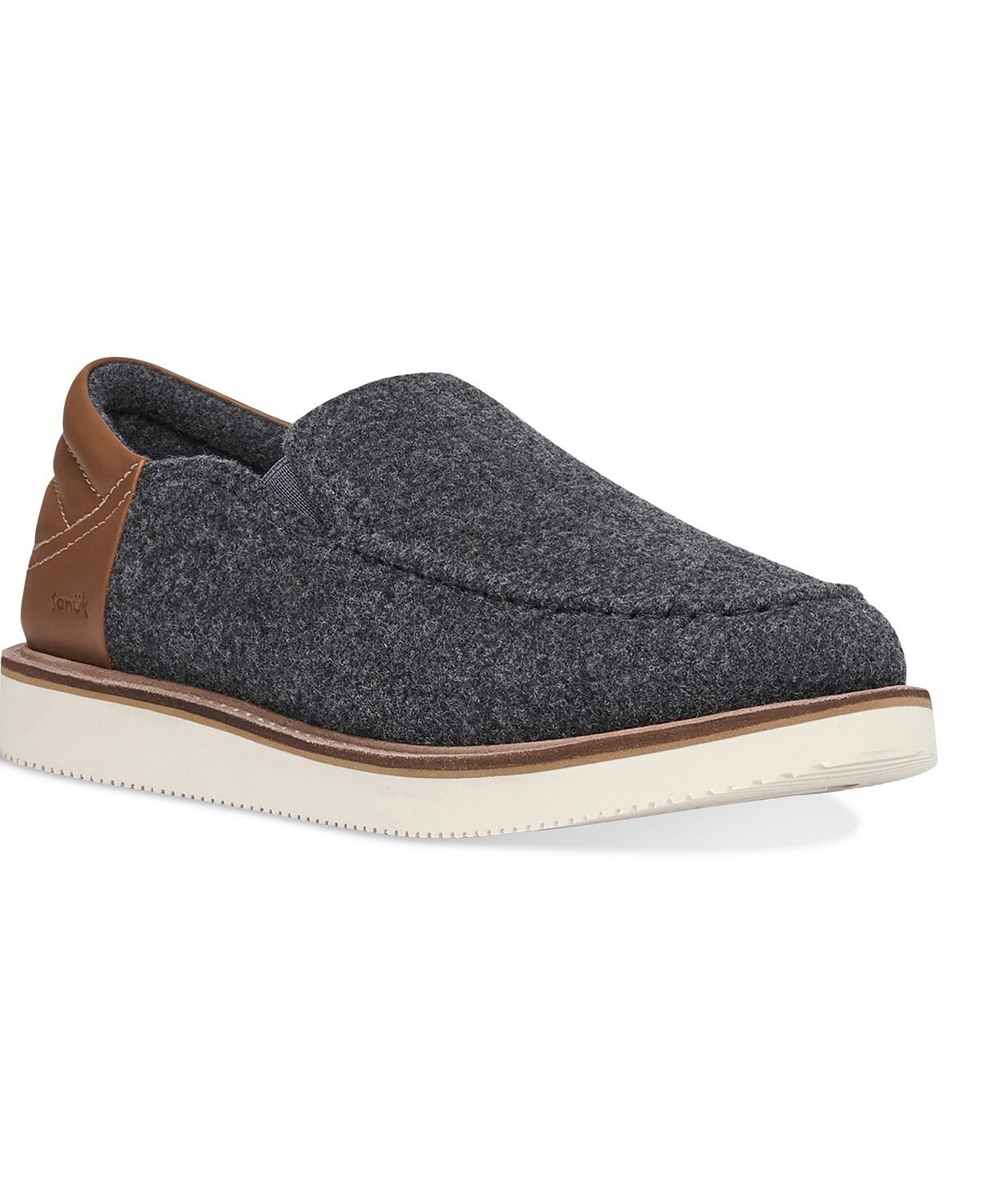 

Мужские тапочки cozy vibe low sm со складным каблуком Sanuk, темно-серый