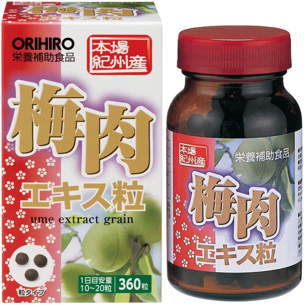 Экстракт сливы Orihiro, 360 таблеток экстракт сливы lipusa 625 таблеток