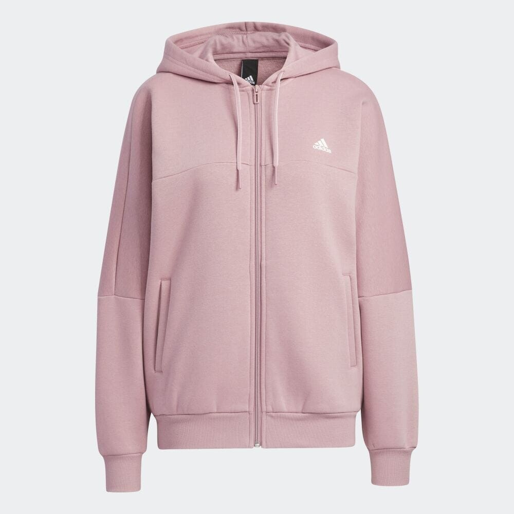 

Толстовка Adidas Word FZ, пыльно-розовый/белый