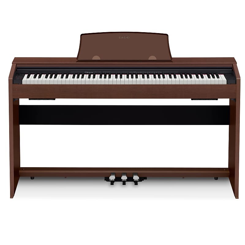 

Цифровое домашнее пианино Casio PX-770BN Privia (коричневое) Casio PX-770BN Privia Digital Home Piano (Brown)