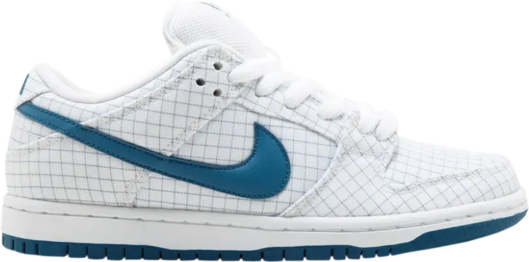 

Кроссовки Nike Dunk Low Premium SB 'White Brigade Blue', белый
