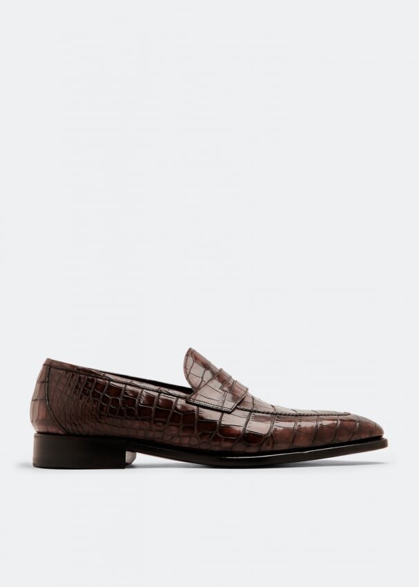 

Лоферы FAGGIOLI ATELIER Ancona loafers, коричневый