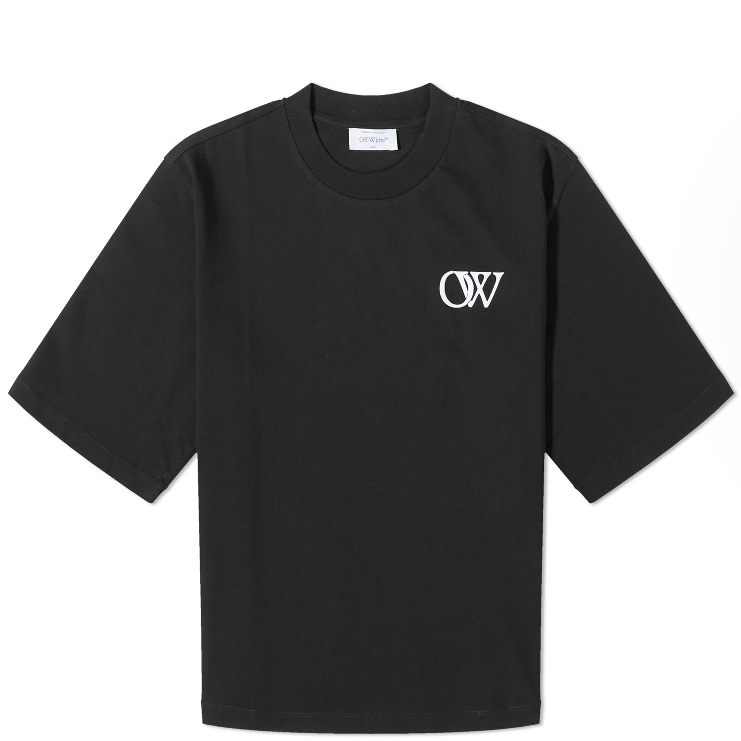 

Футболка Off-white Flock Ow Logo Basic, черный