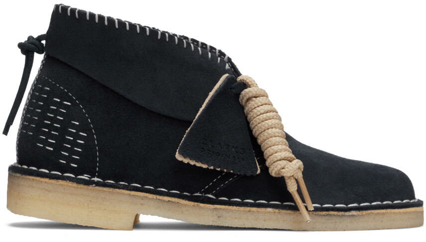 

Ботинки пустыни темно-синего цвета Clarks Originals