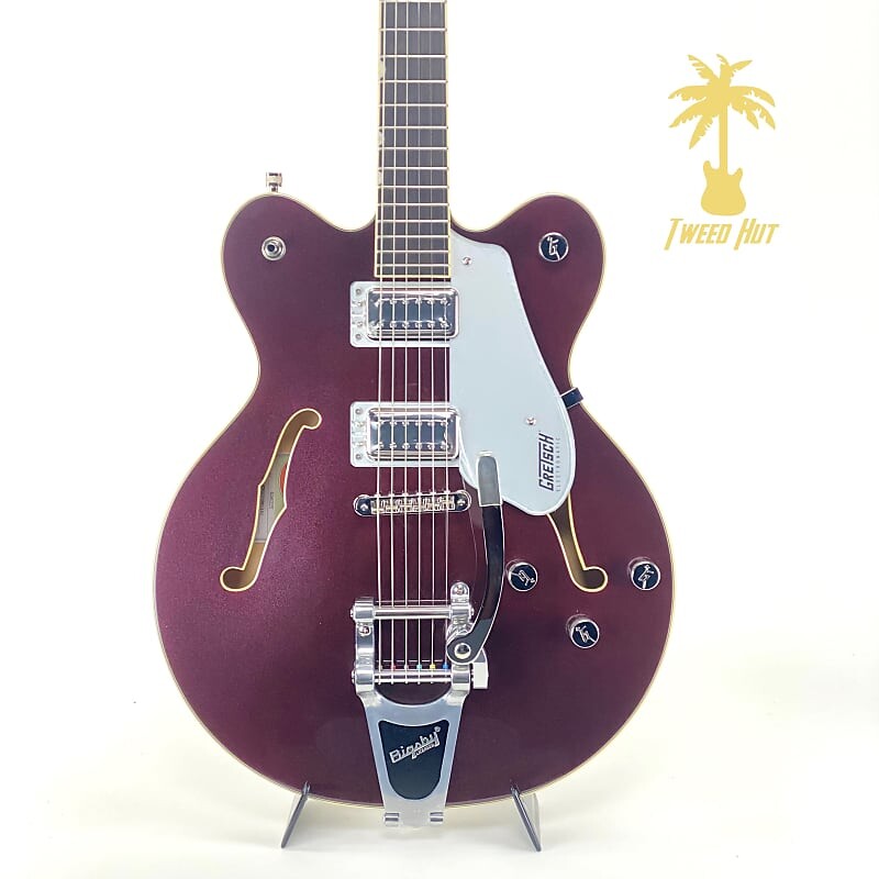 

Электрогитара G5622T ELECTROMATIC CENTER BLOCK DOUBLE-CUT WITH BIGSBY Dark Cherry Metallic