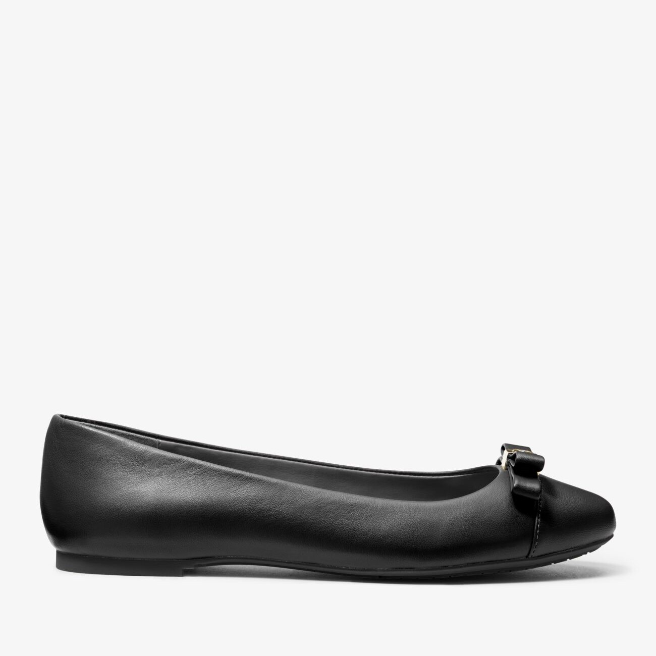 

Балетки Michael Michael Kors Andrea Leather Flat, черный