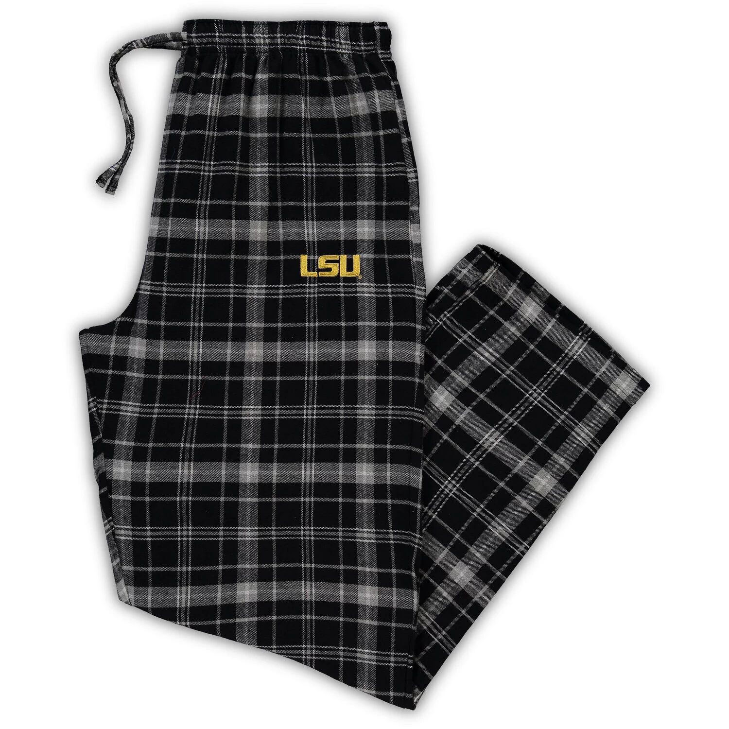 

Мужские брюки Concepts Sport Charcoal LSU Tigers Big & Tall Ultimate