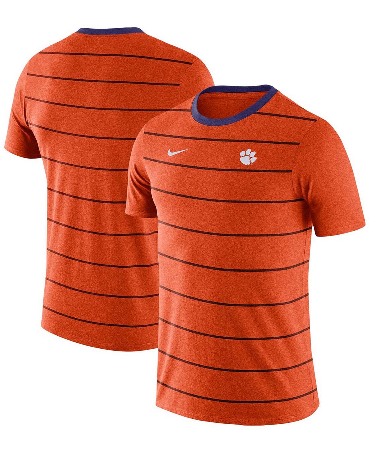 

Мужская оранжевая футболка clemson tigers inspired tri-blend Nike
