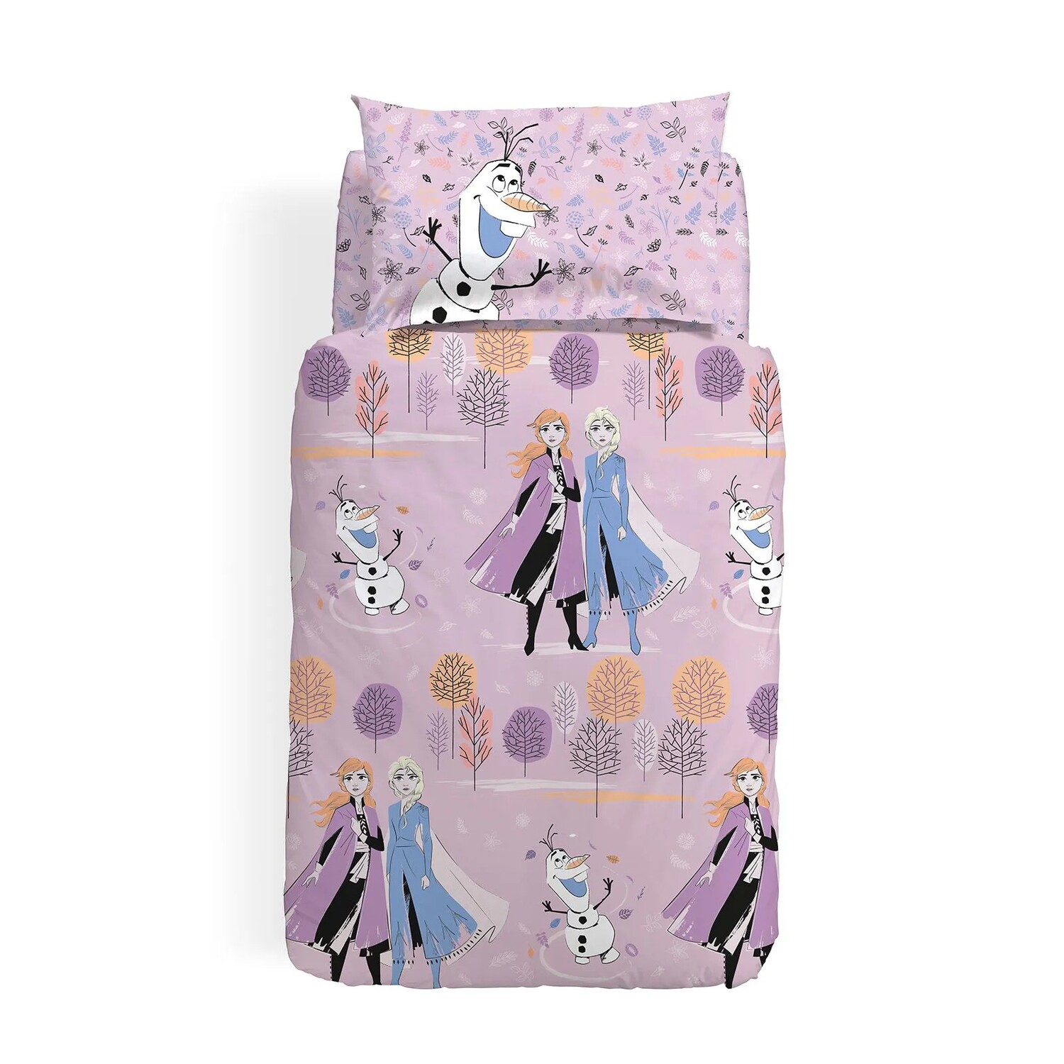 

Комплект детского односпального постельного белья Caleffi Disney Frozen Mythic Cotton, 3 предмета