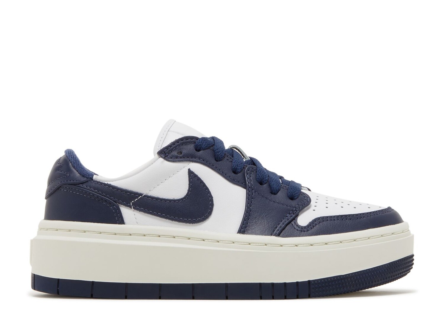 

Кроссовки Air Jordan Wmns Air Jordan 1 Elevate Low 'Midnight Navy', белый