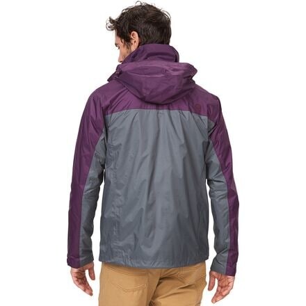 

Эко-куртка PreCip мужская Marmot, цвет Steel Onyx/Purple Fig