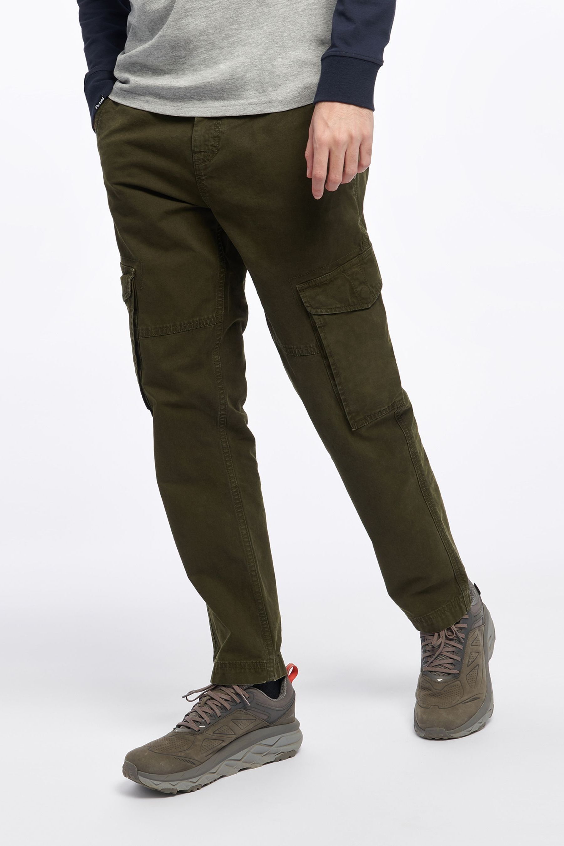 Зеленые брюки Hudson с эластичным поясом и надписью Penfield, зеленый