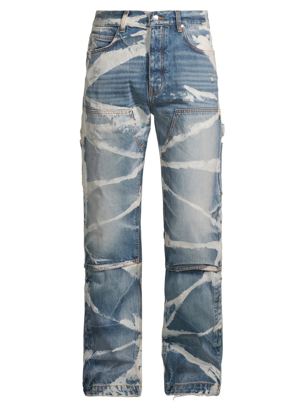 

Джинсы Carpenter с рисунком Amiri, индиго