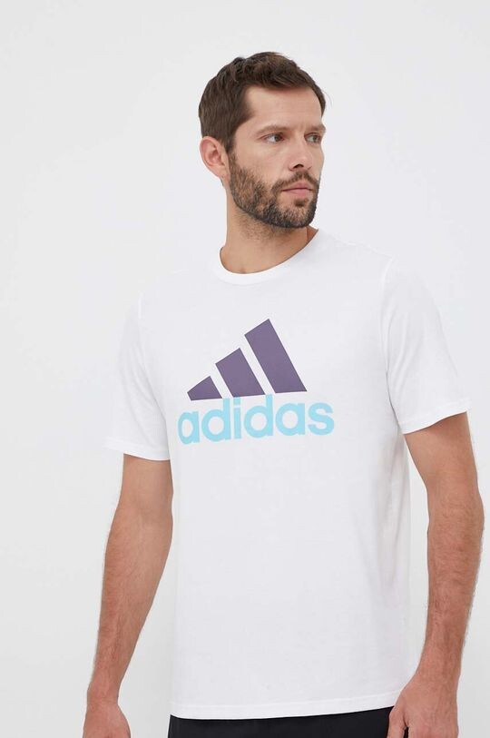 

Футболка Adidas из хлопка adidas, белый