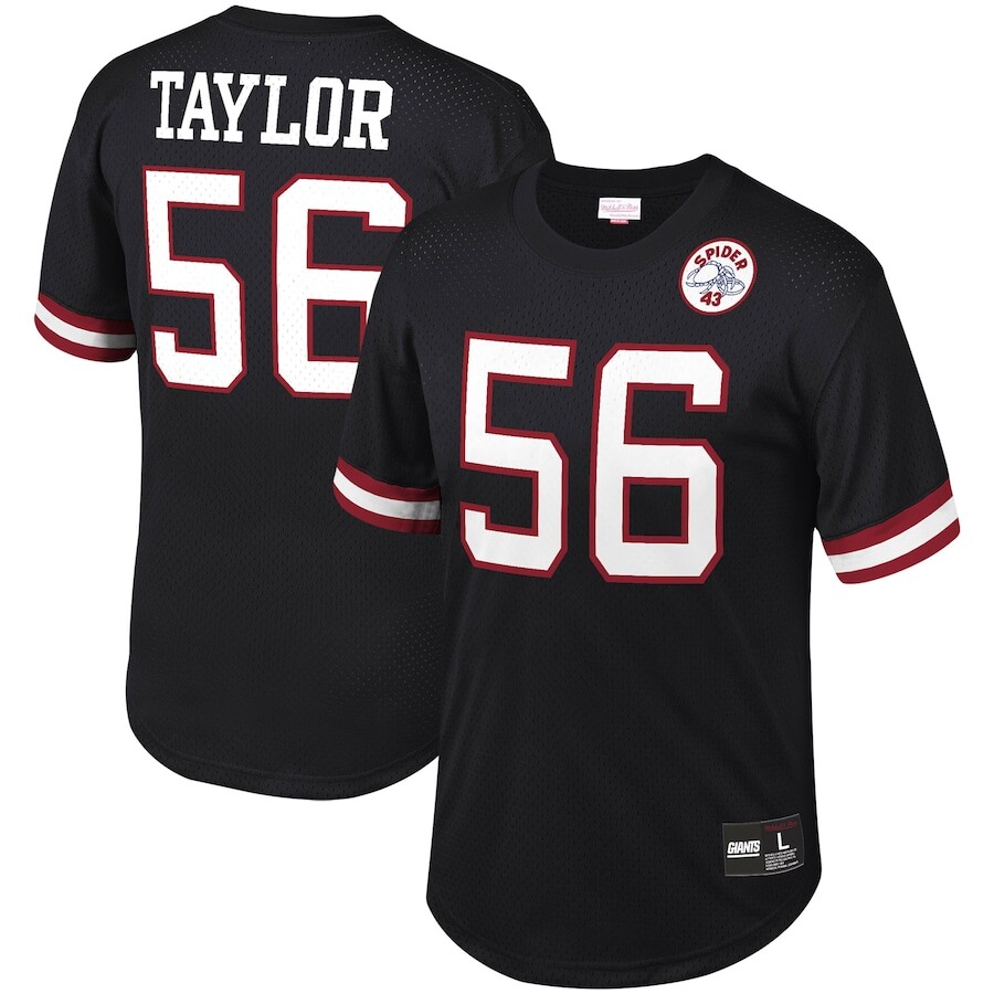 

Футболка с именем и номером Mitchell & Ness New York Giants, черный