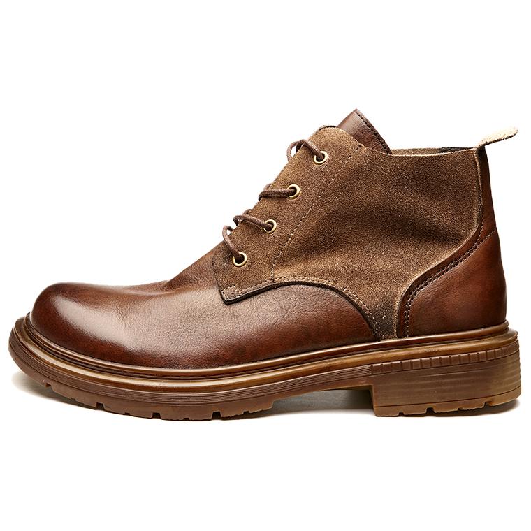 

Мужские ботинки Cahhrrn X Martin Boot Men Beige Brounvanm