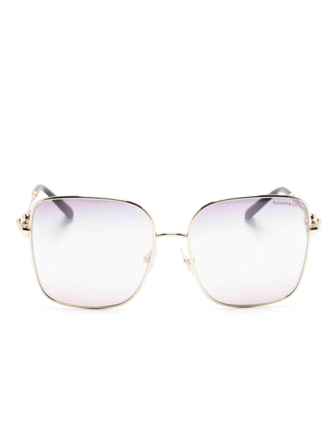 

Tiffany & Co Eyewear солнцезащитные очки Hardwear, золотой
