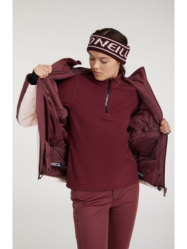 

Лыжная куртка O'Neill Aplite, цвет Bordeaux/Rosa