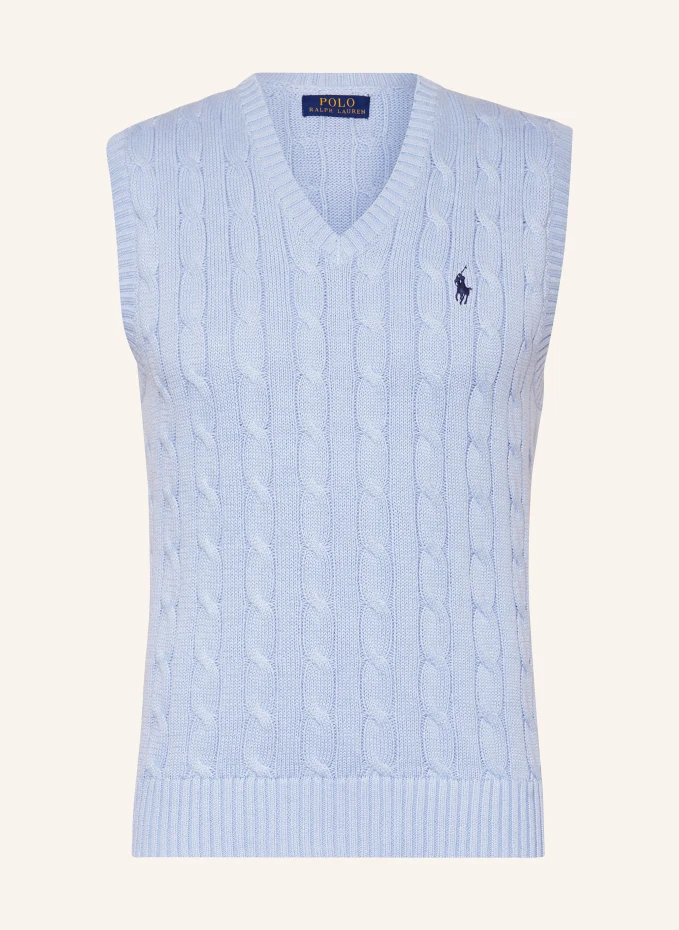 

Свитер-жилет Polo Ralph Lauren, синий