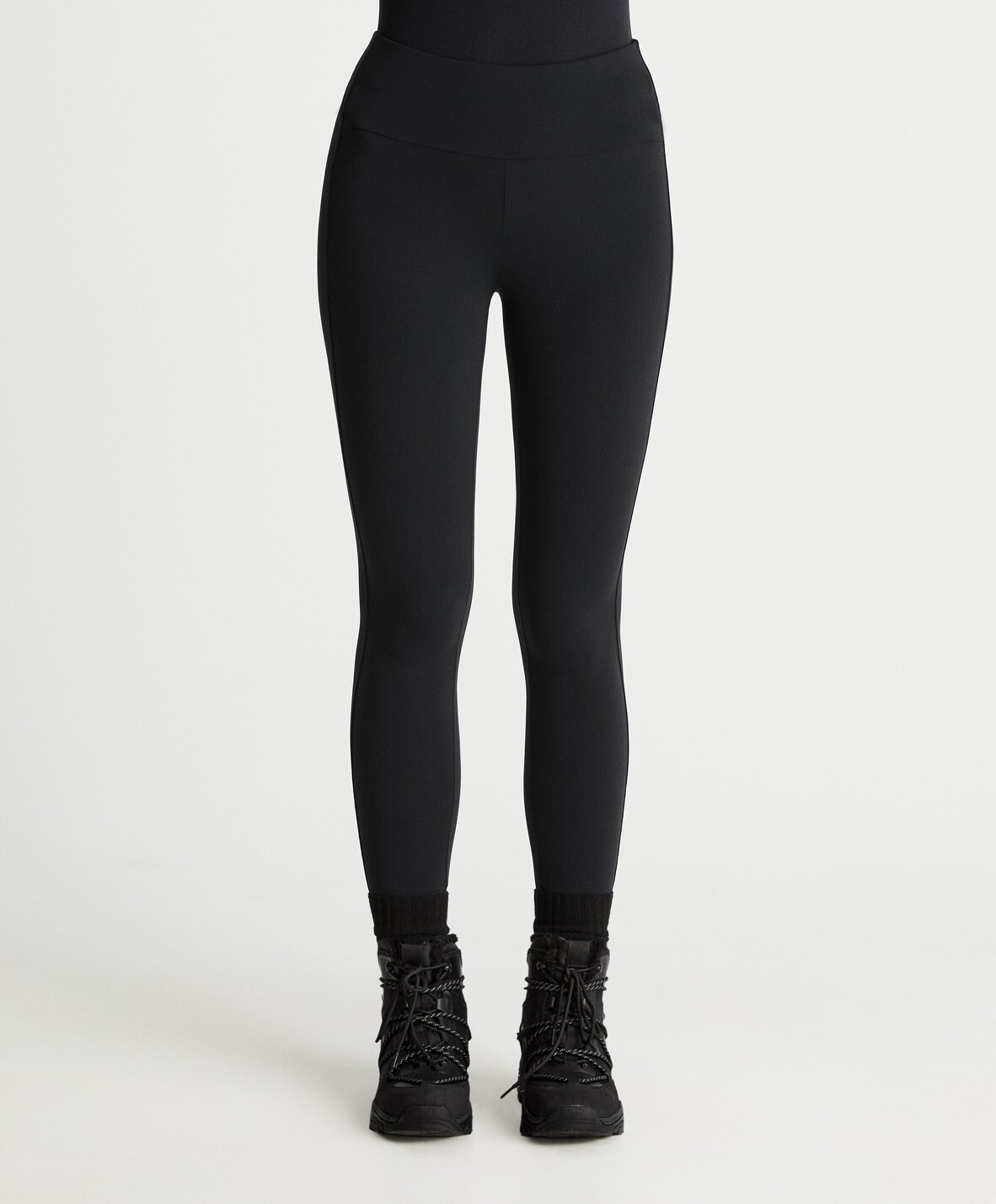 

Легинсы Oysho Light Warm Ankle-length, черный