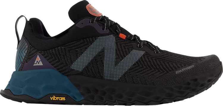 Кроссовки New Balance Fresh Foam Hierro v6 GTX 'Black Mountain Teal', черный - фото