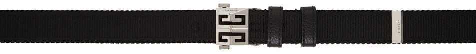 

Черный ремень для конькового хода 4G Givenchy