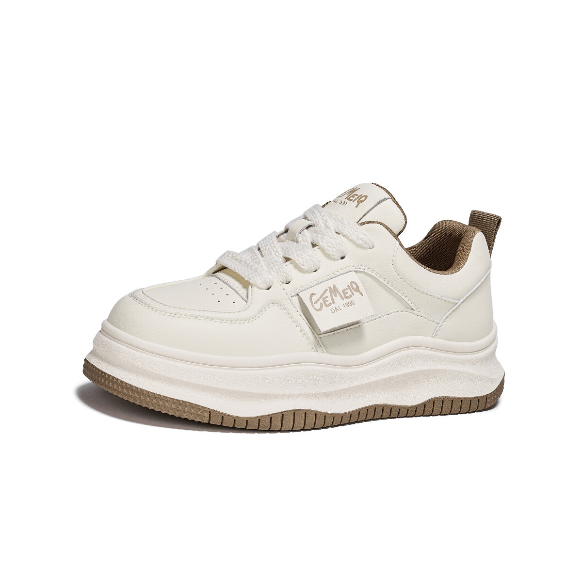

Кроссовки GEMEIQ Skateboarding Shoes Women's Low-top, цвет Off White