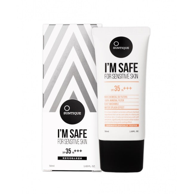 

SUNTIQUE I'm Safe For Sensitive Skin SPF35+/PA+++ солнцезащитный крем для чувствительной кожи 50мл