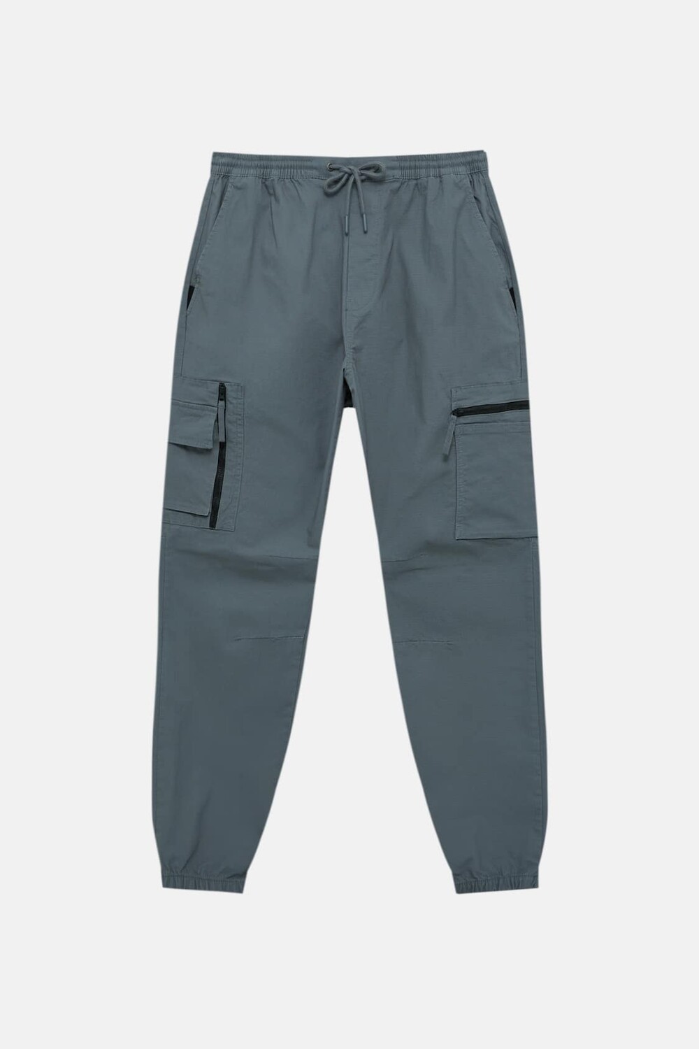 

Брюки-карго Pull&Bear Ripstop, серый