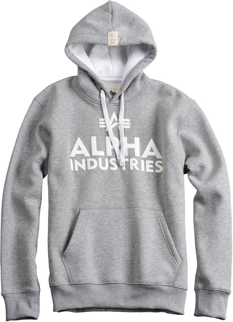 

Толстовка Alpha Industries Foam Print мужская, серая