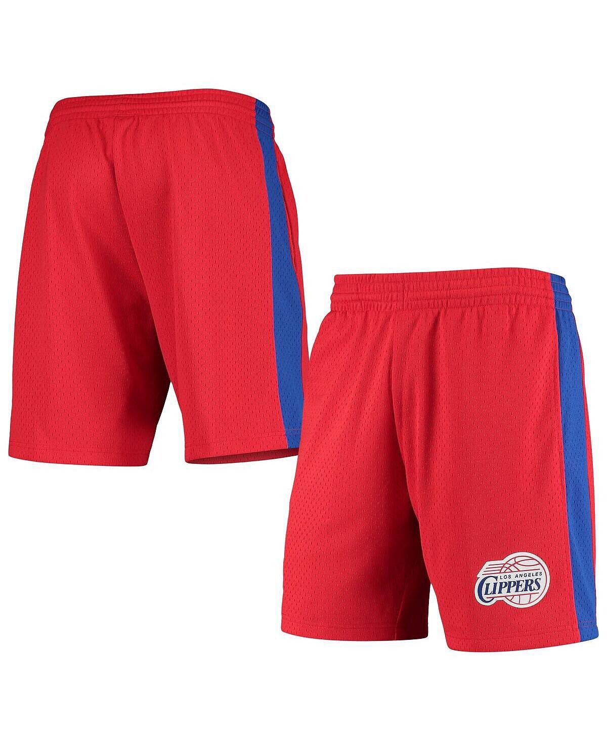 

Мужские красные шорты la clippers hardwood classics swingman Mitchell & Ness, красный