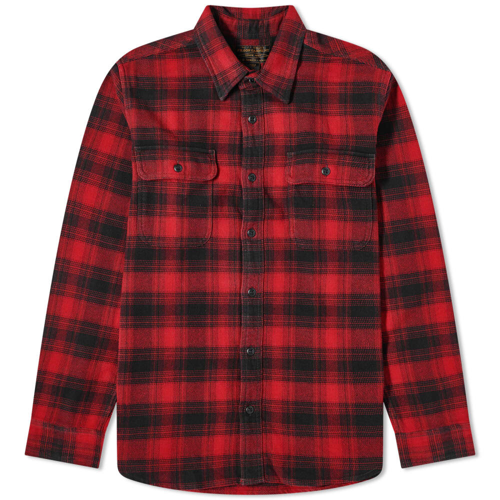 

Винтажная фланелевая рабочая рубашка Filson