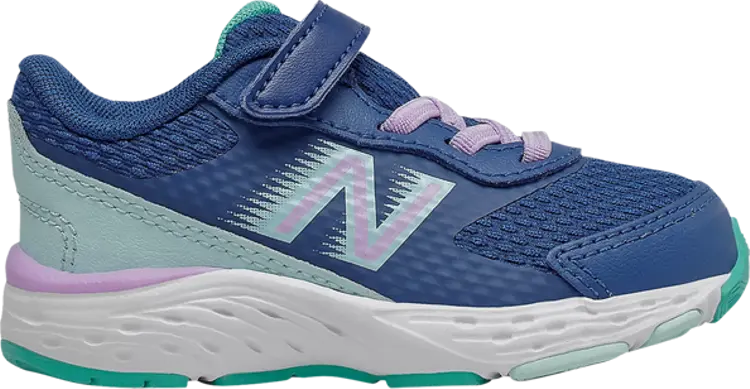 

Кроссовки New Balance 680v6 Bungee Infant X-Wide 'Captain Blue Mint', синий