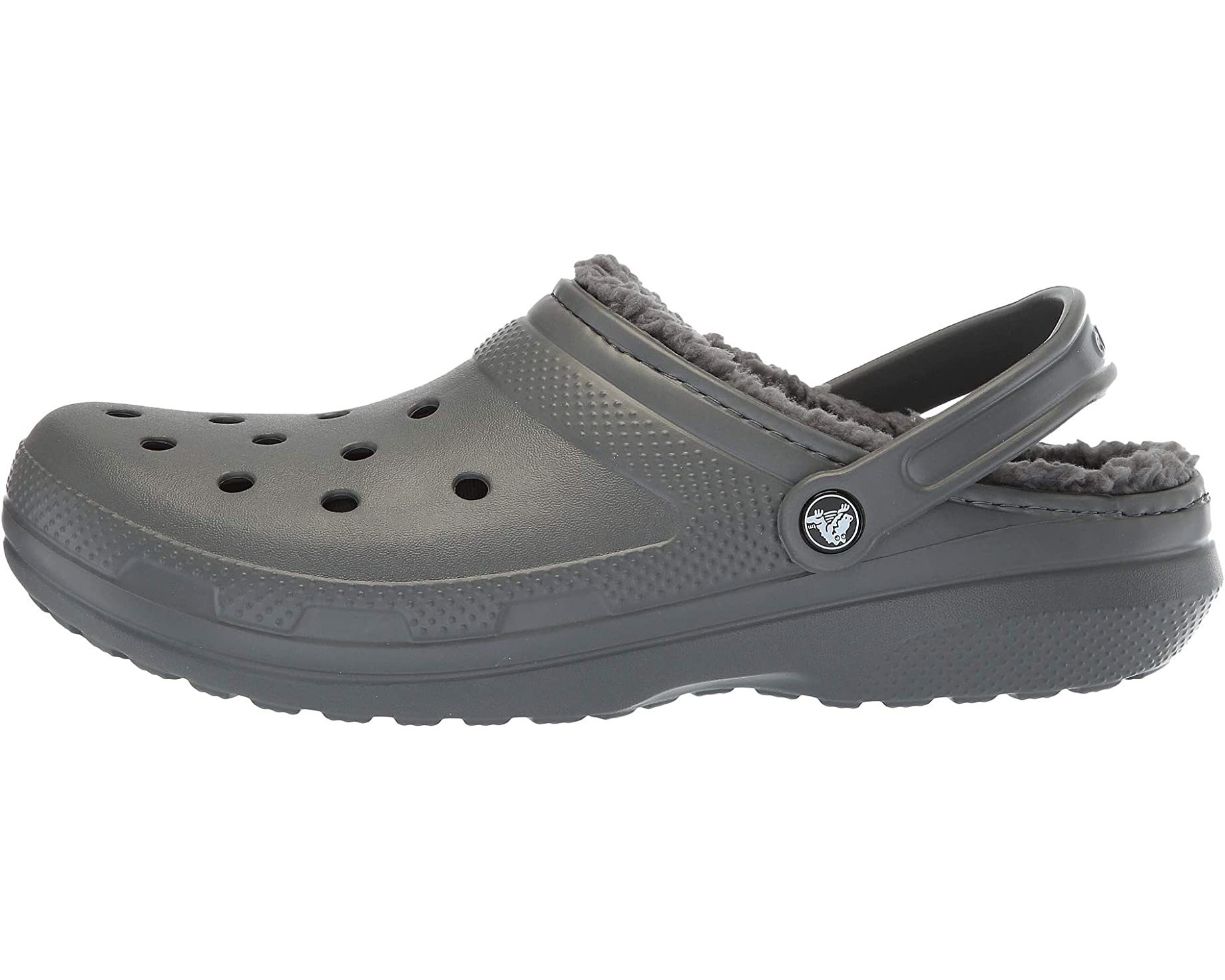 цена Сабо Classic Lined Clog Crocs, серый