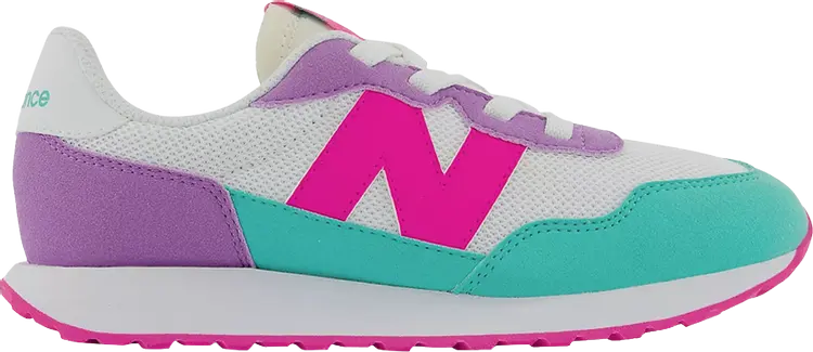 

Кроссовки New Balance 237 Bungee Little Kid Wide 'White Multi', белый