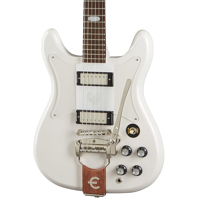 

Электрогитара Epiphone Crestwood Custom в цвете Polaris White EOCCPONH1